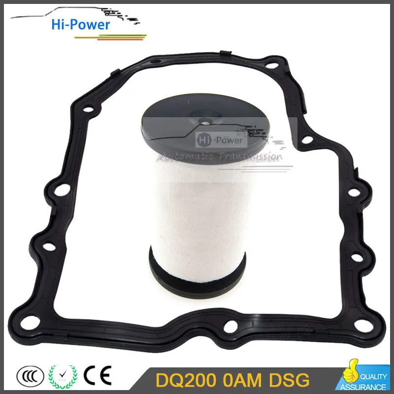 2 шт. 0AM325433D DQ200 DSG масляный фильтр 325433E автоматической передачи + | Автоматическая коробка передач и детали -32952380156