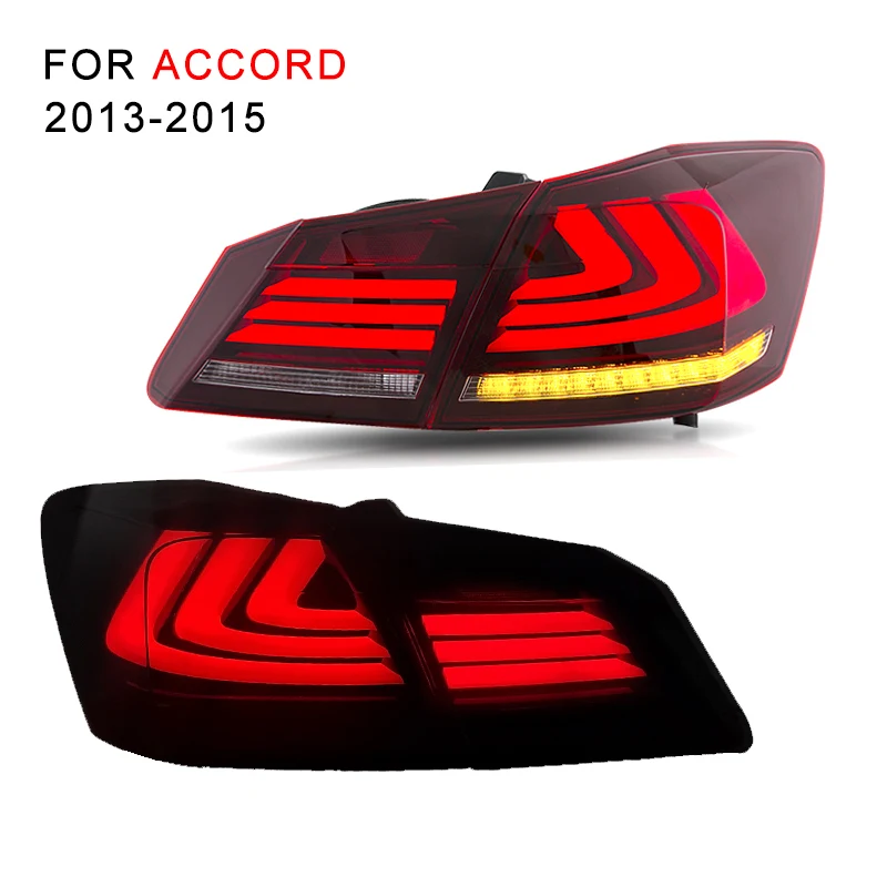 Светодиодный задний фонарь в сборе для Honda Accord 2013 2014 2015 светодиодный с
