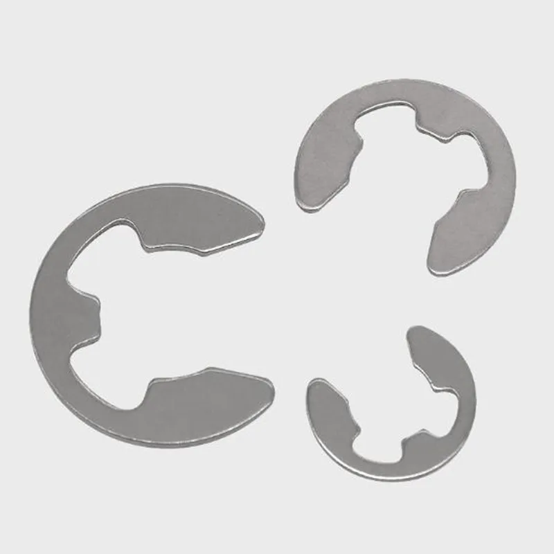 M2 M2.5 M3 M3.5 M4 M5 M6-M15 304 нержавеющая сталь GB896 стопорное кольцо фиксатор для мешков E-type Сплит шайбы