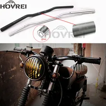 7/" 22 мм Ретро мотоциклетный алюминиевый руль, рукоятка, рукоятка для Honda Kawasaki Yamaha Harley Chopper Bobber