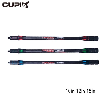 

CUPID 10in 12in 15in Archery Carbon Stabilizer Bar Side Balance Rod Recurve/Compound Bow Shock Absorber