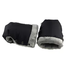 Тележка уличная перчатка Осень Зима теплые варежки на коляску Детские коляски ручной муфты водонепроницаемые аксессуары для коляски варежки детская сцепка для коляски