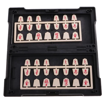

Japanese Chess Shogi Travel Game Sets with Magnetic 9.5-inch Board and Full Set Pieces