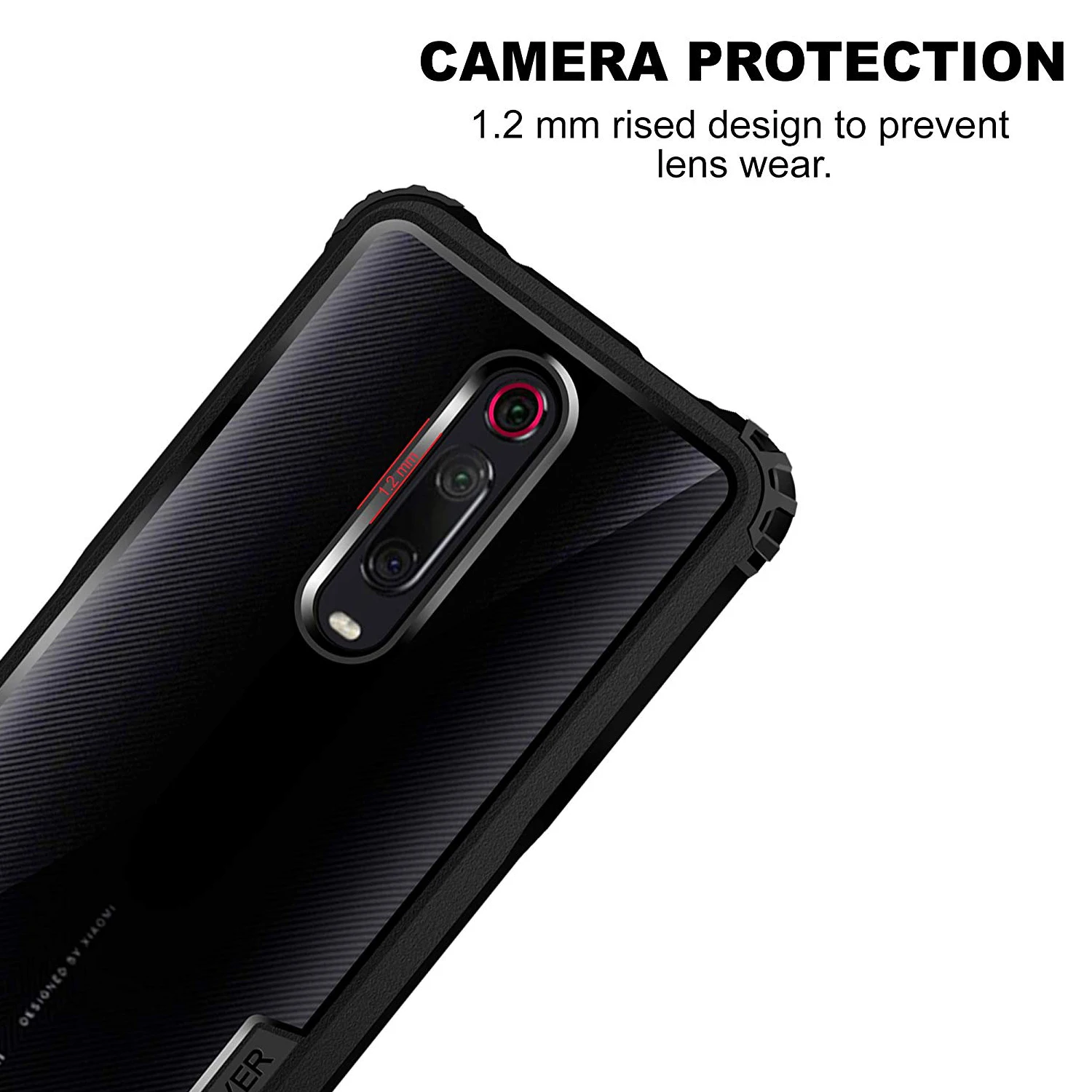 Capaver Прозрачный чехол для телефона для Xiao mi Red mi note 8 K20/K20 Pro mi MAX3 PocoPhone F1 чехол Гибридный ТПУ противоударный бампер Капа