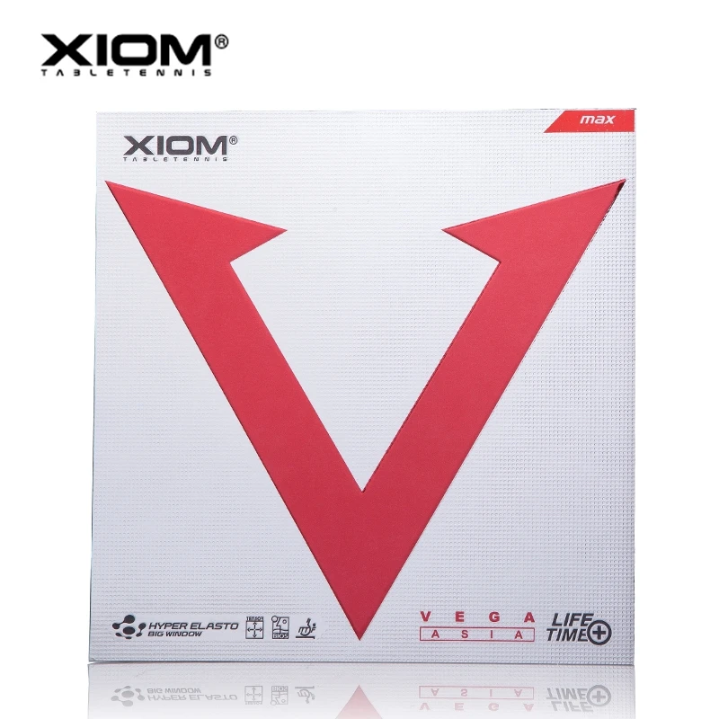 XIOM RED VEGA ASIA SEPPD Накладка для настольного тенниса с губкой макс. 2 0 мм пинг-понга |