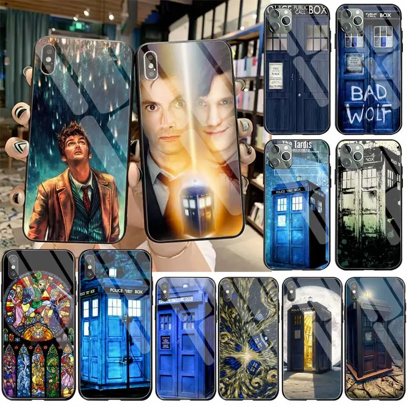 Чехол YJZFDYRM Tardis для телефона Doctor Who чехол из закаленного стекла iPhone 11 Pro XR XS MAX 8X7 6S 6