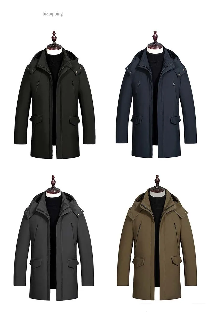 Winter Duck Down Jacket Men Waterproof Windproof Winter Jacket Coat Solid Hooded Casual Outwear Clothing M-5xl