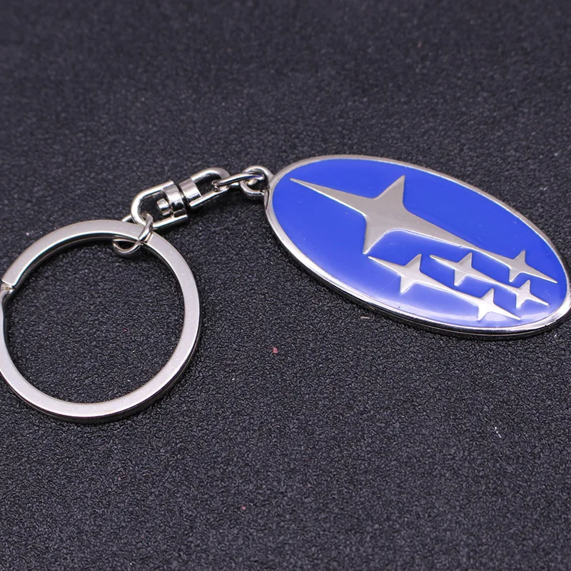 Индивидуальный подарок кулон различные брелки для Subaru логотип автомобильный, металл брелок для мужчин и женщин талии Висячие авто аксессуары - Цвет: 5