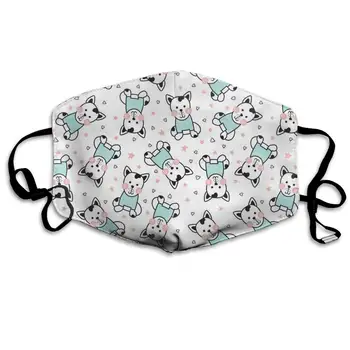 

Cute Dogs 1 Fashion Washable Anti Dust Windproof Polyester Face Mask