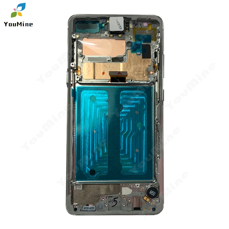 Динамический AMOLED для samsung Galaxy S10 5G ЖК-дисплей сенсорный экран дигитайзер в сборе для samsung S10 G977B G977U G977N
