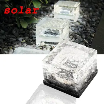

Ground Solar LED Light Outdoor Garden Deck Landscape White
