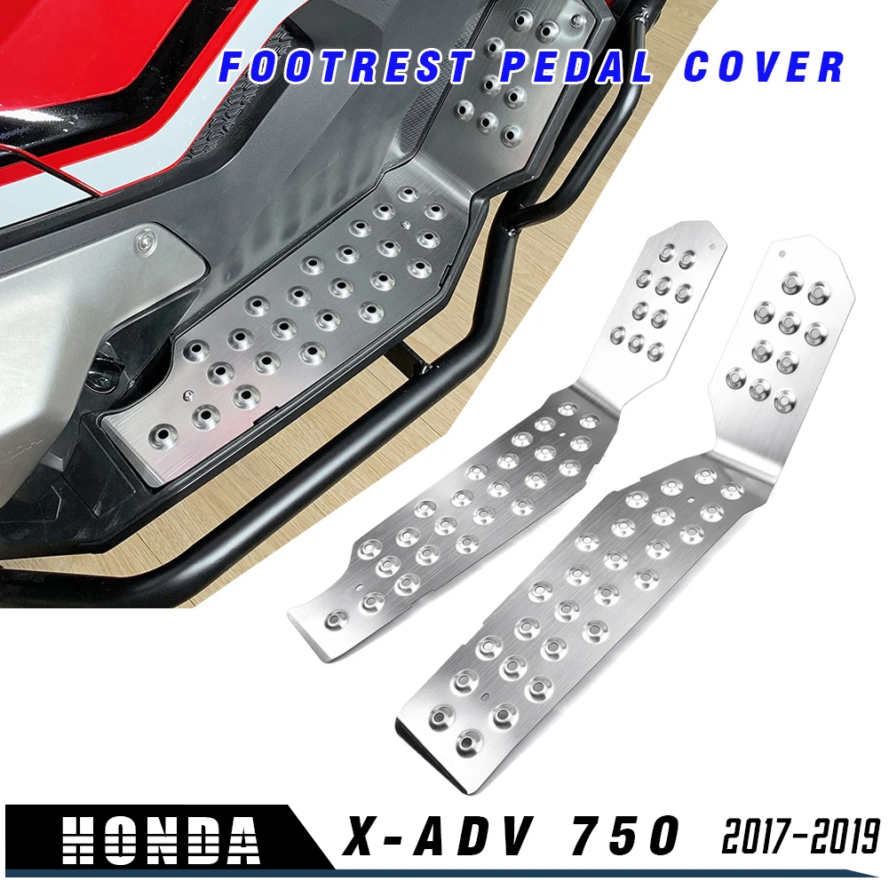 X ADV 750 XADV 17 18 19 подставка для ног подножка Коврики педалей коврик чехол Honda XADV750 2017