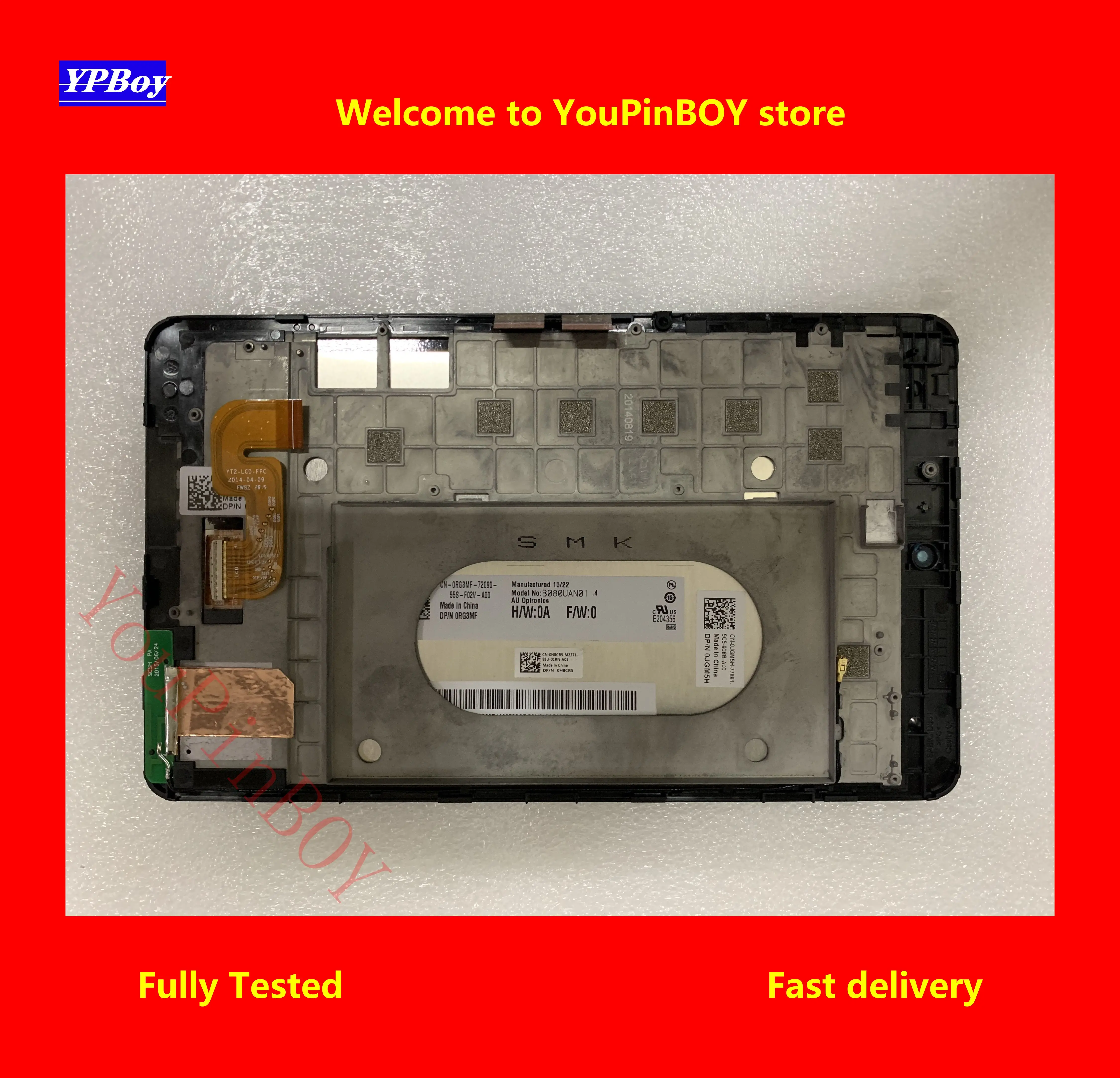 Оригинал для Dell Venue 8 3840 tablet 5613W FPC-1 B080UAN01.4 ЖК-дисплей светодиодный сенсорный экран