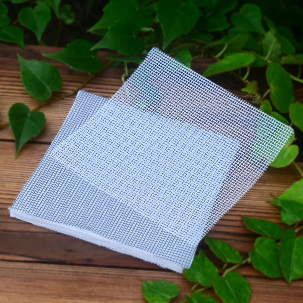 

10pcs Plastic Flower Pot Mesh Pad Bottom Grid Mat Prevent Soil Loss Leak-proof Pad Anti-corrosion Breathable Net