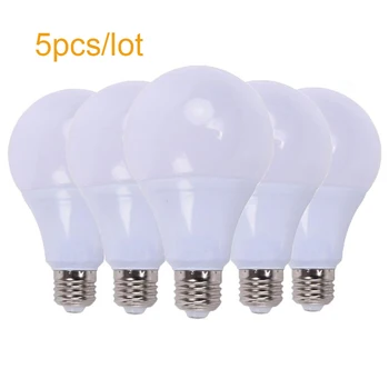 

LED E27 Screw Light Bulbs 21W 18W 15W 12W 9W 6W 3W LED Bulb Lamps AC 220V 110V LED Bombillar Energy Saving for Living Room