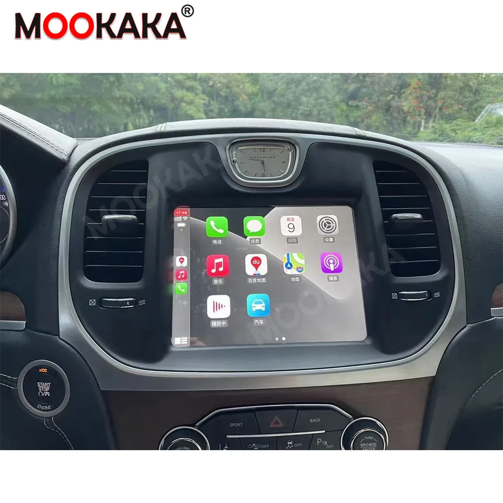 

Автомобильный стерео-проигрыватель 8,4 дюймов на Android для Chrysler 300C 2010-2020, сенсорный экран, навигация, Авторадио, мультимедийный плеер, GPS, беспроводной Carplay