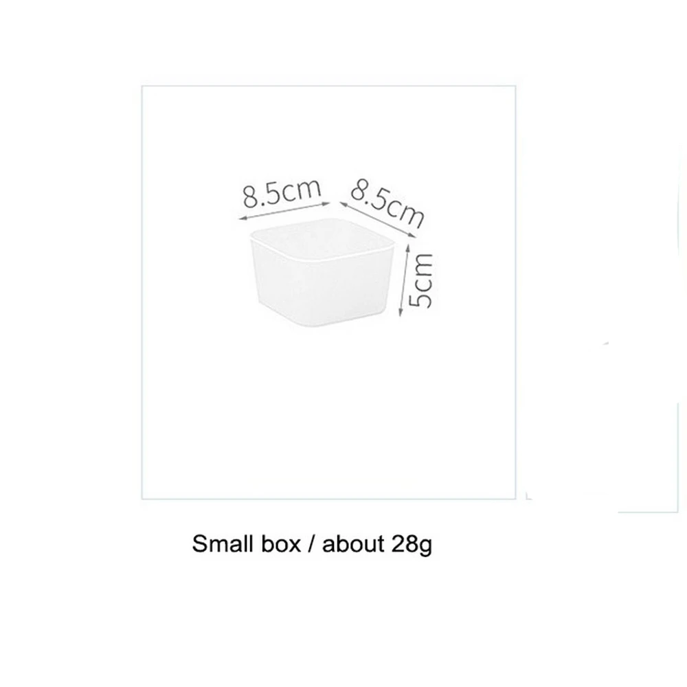 8.5x8.5x5cm 1 комплект Регулируемый ящик Стиль коробка для хранения макияжа Пластик разное косметический контейнерный делитель рабочего разное Коробка для отделки - Цвет: 8.5x8.5x5cm