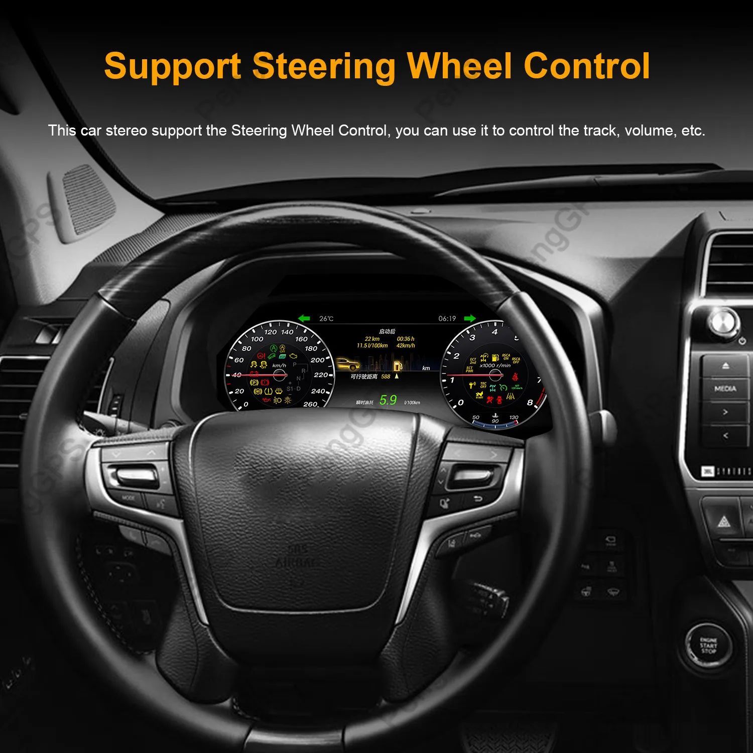 Android 12," Автомобильный ЖК-экран приборной панели автомобиля gps навигация для Toyota Corolla dash мультимедийный плеер стерео