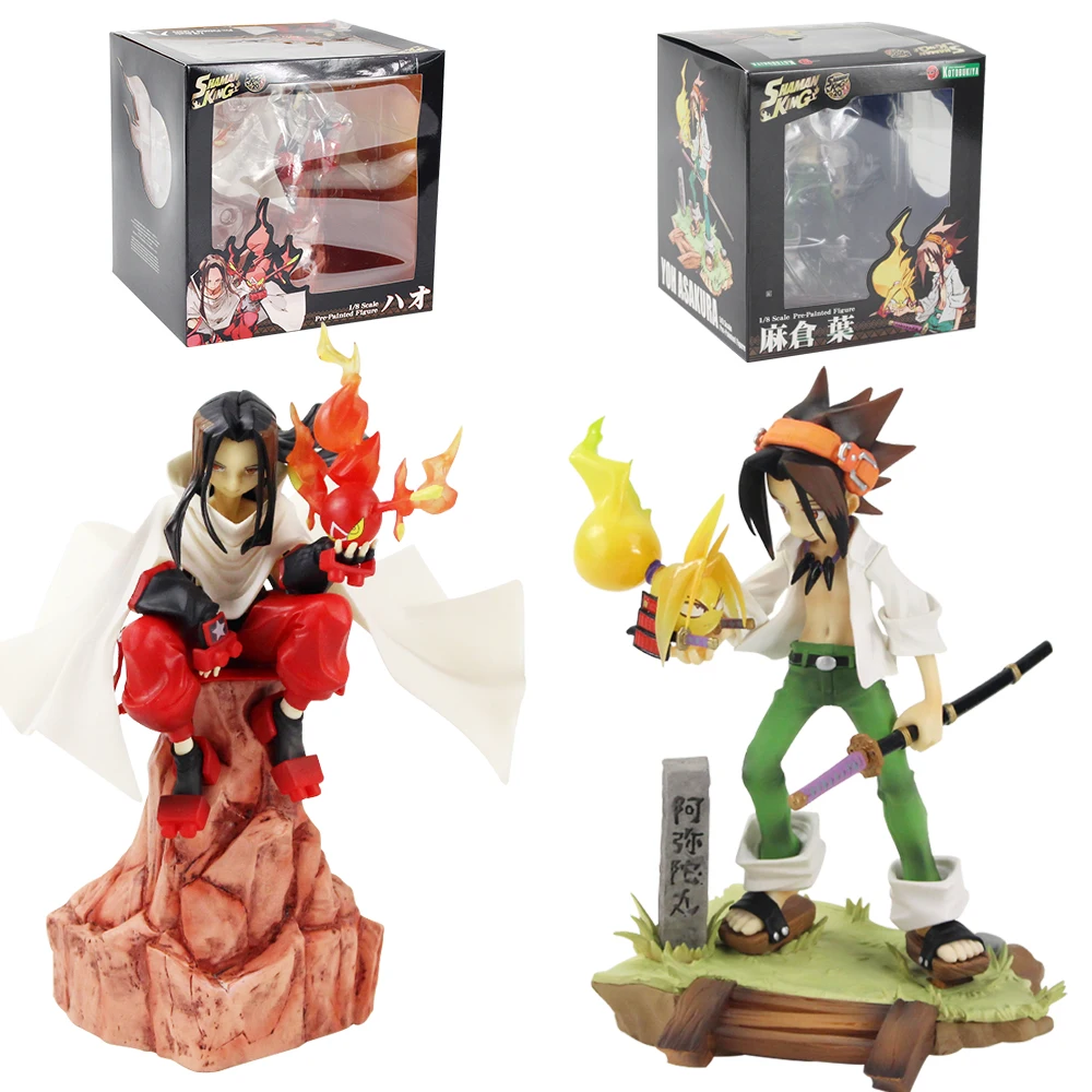 Lensple фигурка шамана Кинг игрушка Yoh Asakura Hao ARTFX J 1/8 предварительно окрашенные аниме