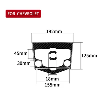 

4pcs Cover Trims Interior CD Stickers Decor For Chevrolet Cruze 2009-2015