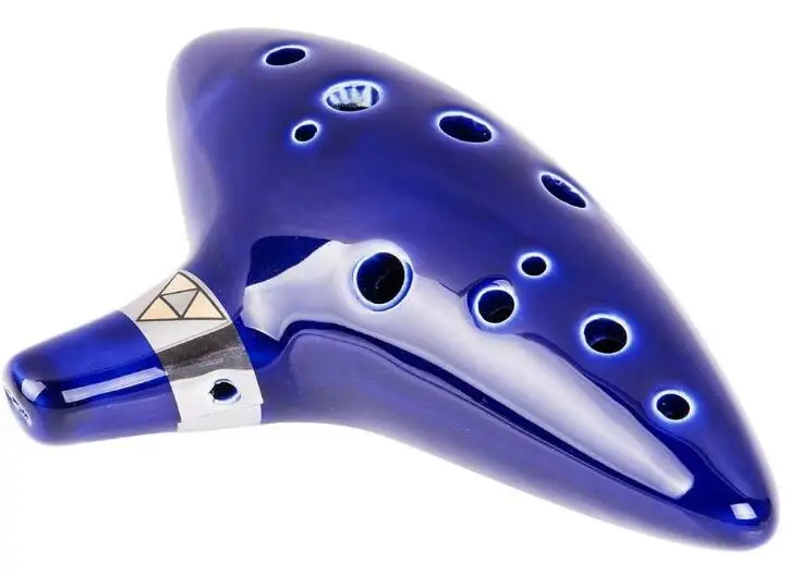 100 Pcs Legend of Zelda Ocarina 12 Hole Alto C with Song Book