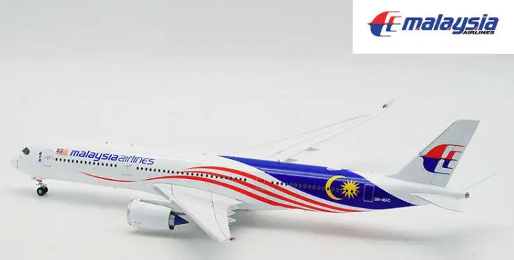 Inflight MALAYSLA AIRBUS A350-900 1/200 литая под давлением модель самолета 9M-MAC