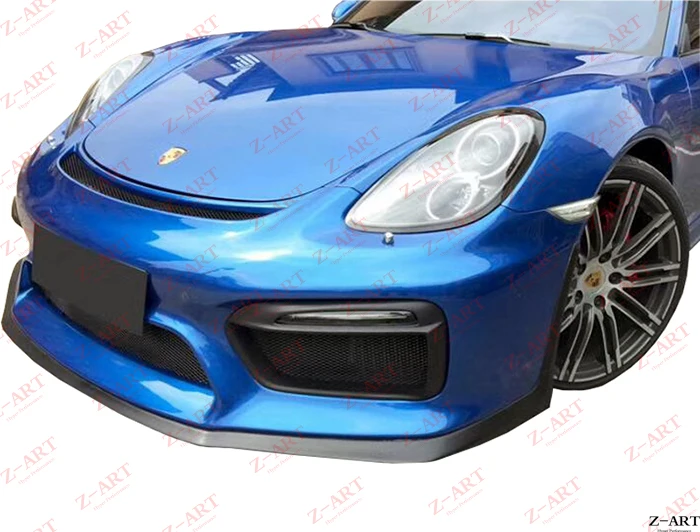 Передний бампер Z ART GT для Porsche Boxster Cayman 2013 2015 лифтинг передний 981 комплект