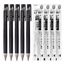 Stylo à Gel neutre, haute qualité, 0.5/0.4/0.3mm, brosse rapide pour l'école et le bureau, grande capacité, noir, bleu, rouge