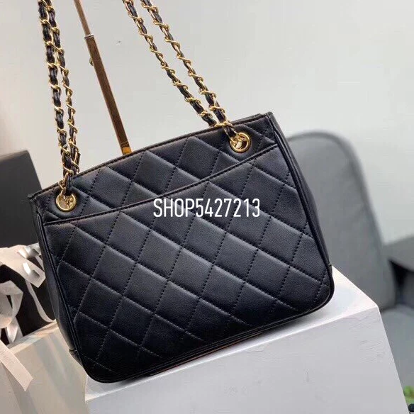 

New designer ladies fashion luxury shoulder bag girls bag slung metal shoulder strap diamond texture