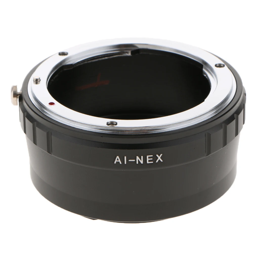 AI-NEX адаптер ручная фокусировка объектив для Nikon AI/AIS объектив для sony A7R III A7RII A6300 NEX-7 NEX-6 NEX-5 Камера с E-Mount DSLR камер черный