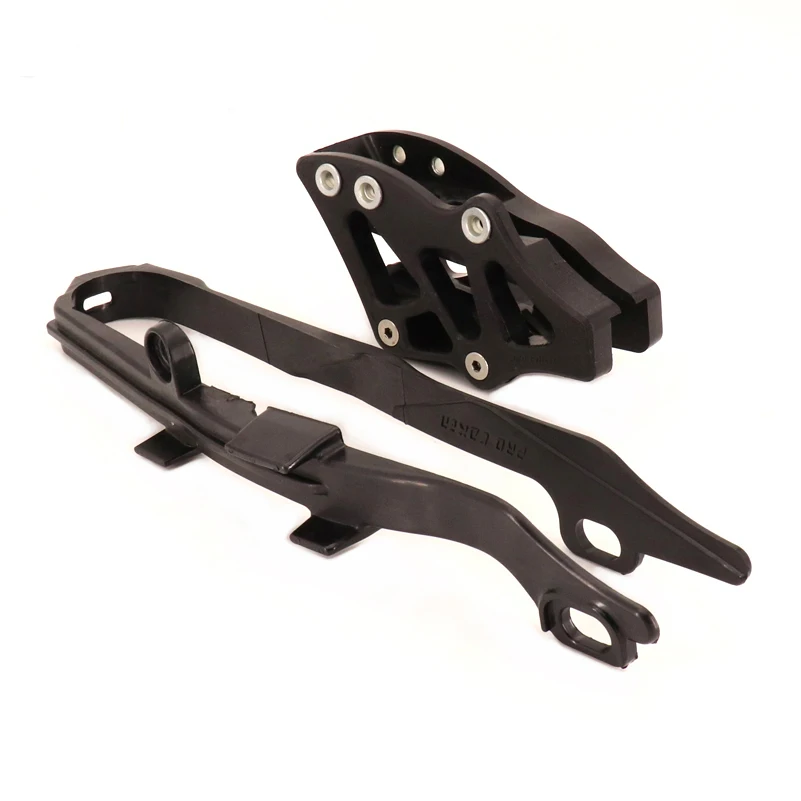Red Swingarm Chain Guide Guard With Chain Slider Guard Protector For Honda CR CRF 125 250 450 R X 2000-2007 Dirt Bike Motocross
