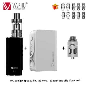 

Vape mod Vaptio P3 Mod built-in 3000mAh battery with 30~100W output power Electronic cigarette kit