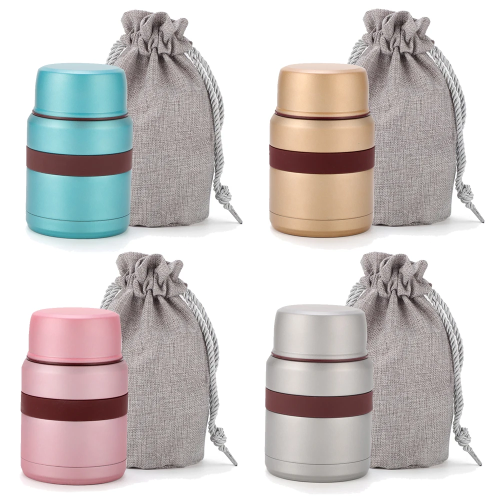 stainless steel thermos lunch box for hot food with containers 350ml