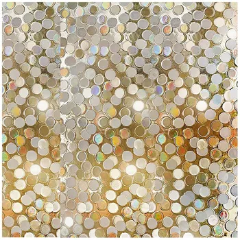 

3D Decorative Glass Window Film Rainbow Effect Removable Self Adhesive Glass Sticker Static Cling Window Vinyl Sticker