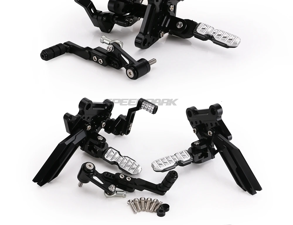 Для Honda CBR650F CB650F CNC Алюминиевые Подножки для ног, мотоциклетные подножки, подножки для ног, педали