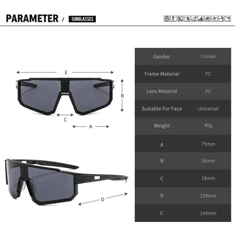 PC Bicycle Cycling Glasses Road Bike Eyewear Mountain Bicycle Sunglasses Men Women Outdoor Sports Cycling Goggles Unisex polarized sports glasses polarized glasses uv protection glasses polarized goggles