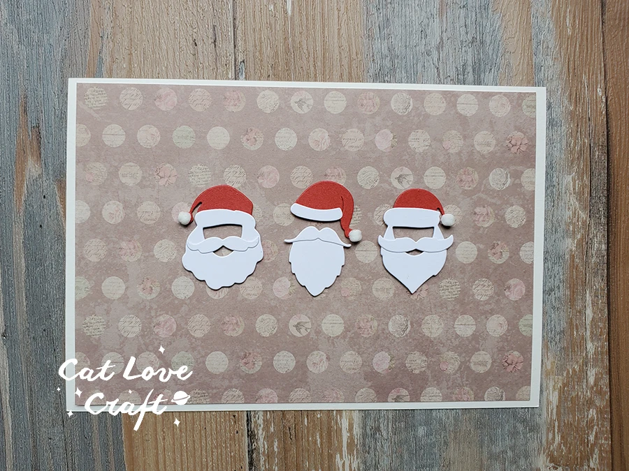 Troqueles De Corte De Metal * Para Manualidades DIY - Santa Claus De Navidad, Campana Y * Plantilla De Corte Con Bordes De Corte Precisos