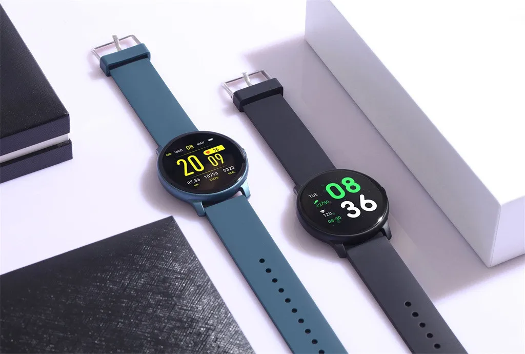KW19 IP67 Waterproof Smart Watch Real-Time Smart Watch Heart Rate Sport Fitness track Bluetooth Smartwatch montre intelligente