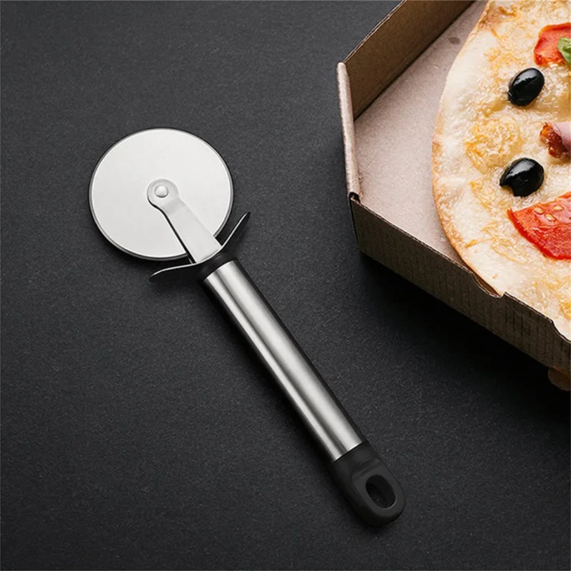 19 1cm Handheld Round Pizza Cutting Knife Stainless Steel Pizza Wheel Cutter For Pizza Dough Pies Waffles Pastry Baking Gadgets Pizza Tools Aliexpress
