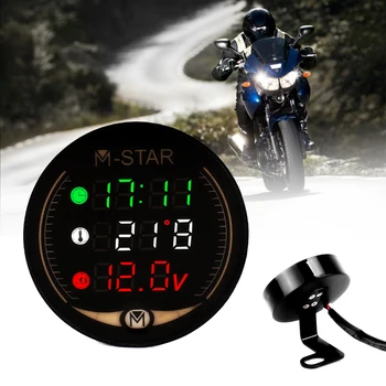 

LED 3-in-1 Motorcycle Meter 12V Waterproof Time Temperature Voltage Display Table For KTM 400 EXC -R XC-W 450 SX - R F XC -F
