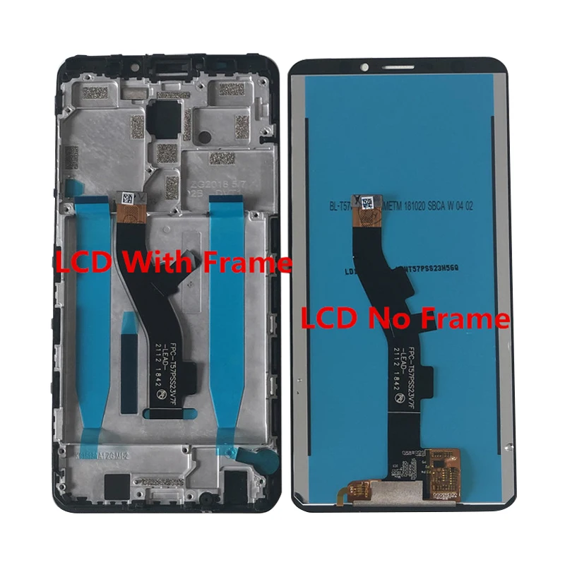 

5.7"Original For Meizu M8 M813H M1813 LCD Display Screen 4GB 64GB Frame Touch Panel Digitizer For Meizu V8 Pro M813Q LCD