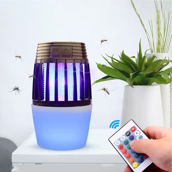 

Mosquito Killer Lamps LED Socket Electric Mosquito Fly Bug Insect Trap Killer Zapper LED Camping Night Lamp Lights Lighting