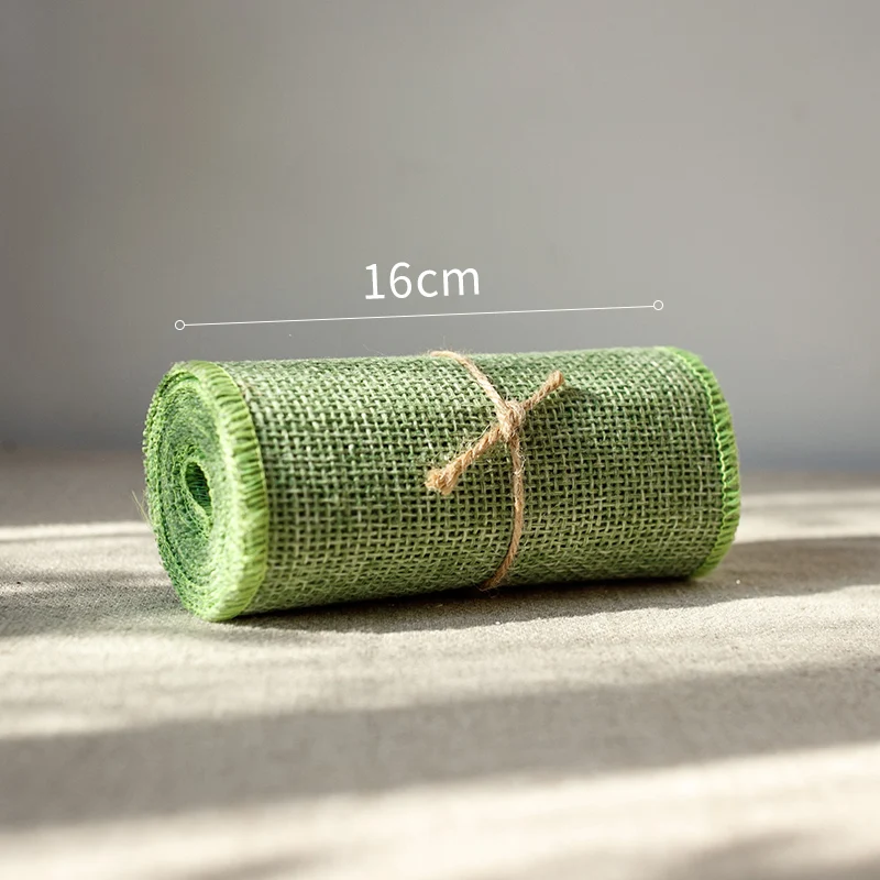 11cmx270cm linen ribbon multi-color ribbon handmade DIY decoration gift packaging ribbon Christmas party gifts decoration