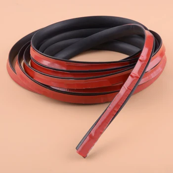 

4M Car Rear Windshield Window Trim Edge Moulding Rubber Weatherstrip Waterproof Seal Strip Dustproof Sound Insulation