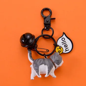 

Lovely Cat Keychains Creativity Boutique Kid Key Chain Woman's Bag Pendant The Best Gift For A Girl Key Ring