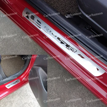 

For Kia Rio Gt Line Gt-line Stainless Steel Door Sill Car Sticker Scuff Plate Cover Auto Styling Accessories Protector pedal