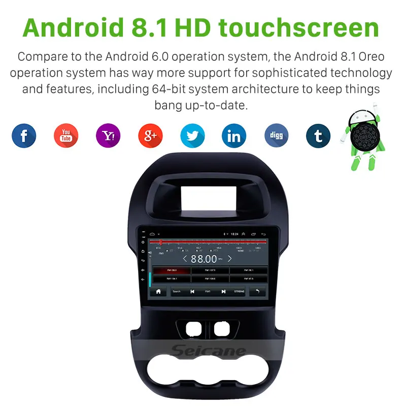 Seicane GPS 2Din Android 9 1 &quotголовное устройство автомобильное радио стерео автомобильный