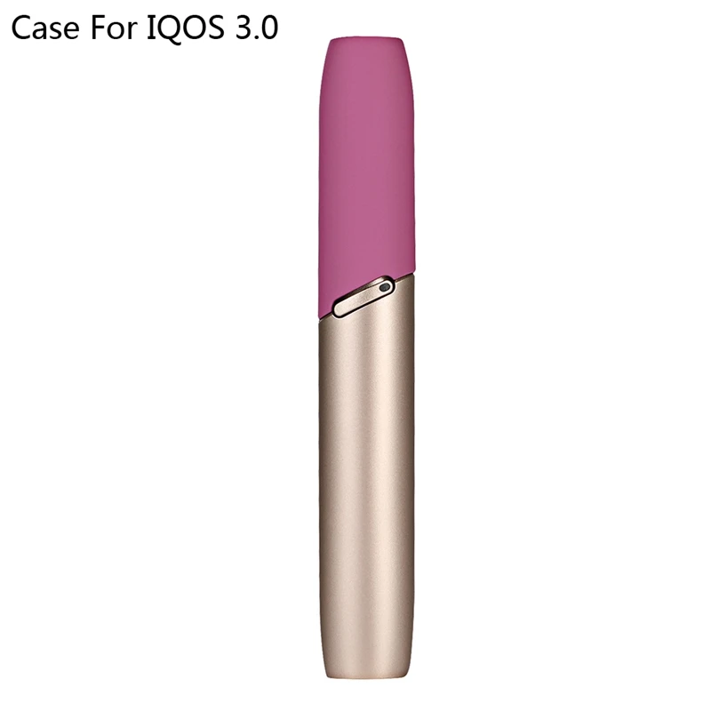 Цветной колпачок мундштук оболочка аксессуары для электронной сигареты сменный Внешний чехол для IQOS 3,0 - Цвет: PP