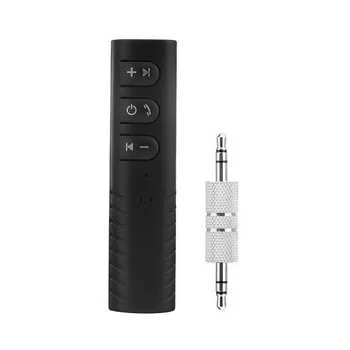 

Bluetooth Receiver Hi-fi Wireless Audio Adapter with Back Clip Support Microphone 3.5mm AUX Bluetooth Adapter Receiver Wireless