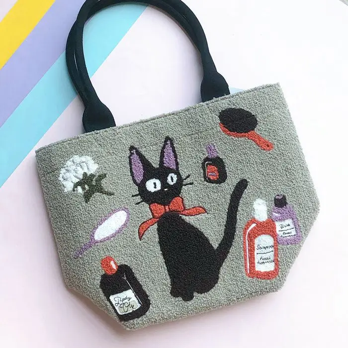 Милый сервис доставки Kiki Тоторо, сумка на плечо, сумка-тоут, клатч, сумка для макияжа, сумка, женский красивый чехол, органайзер, сумки для хранения